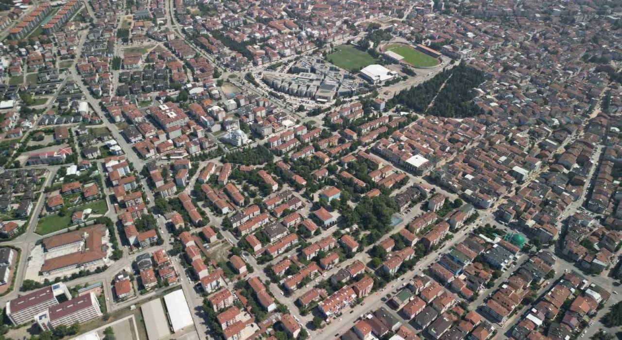İnegölde binaların kimliği oluşturuluyor