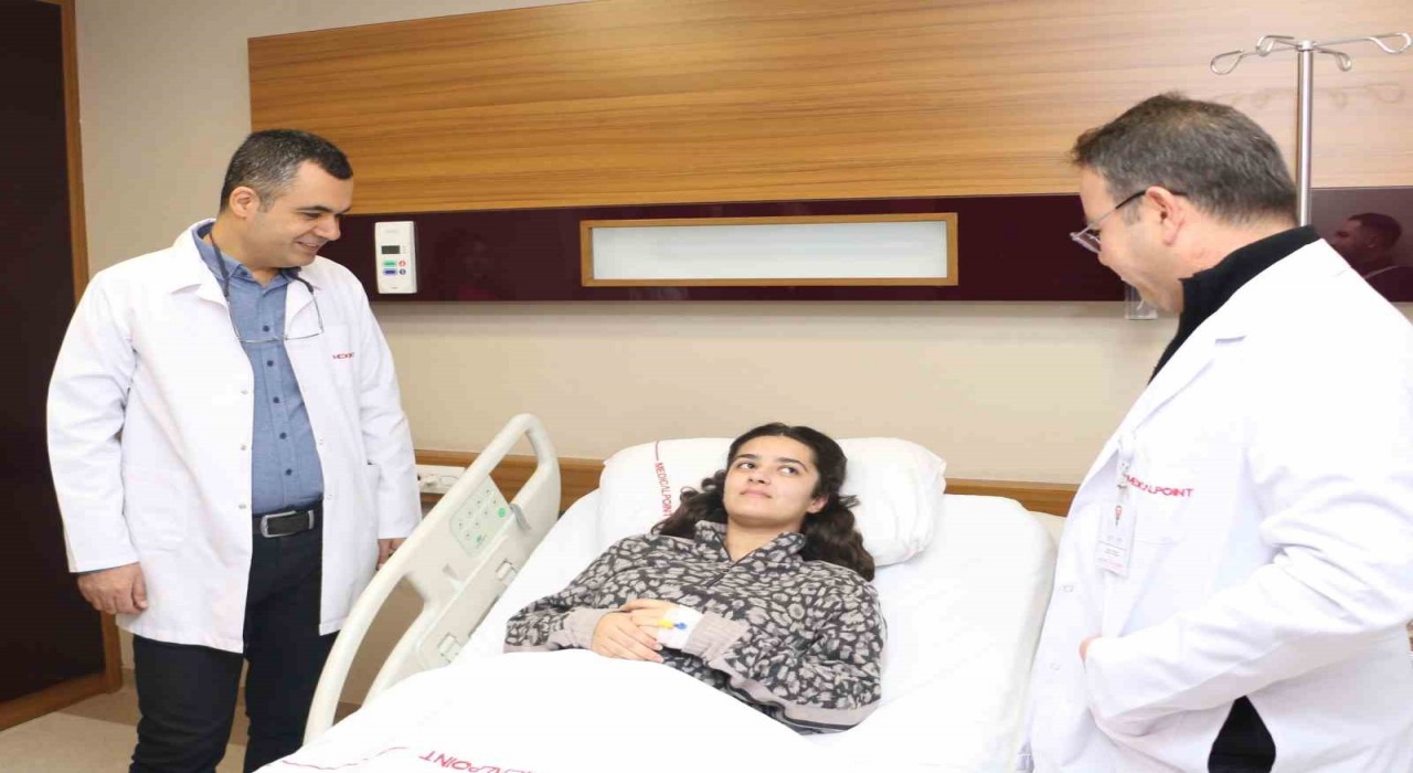 Iraktan gelen genç, Medical Pointte sağlığına kavuştu