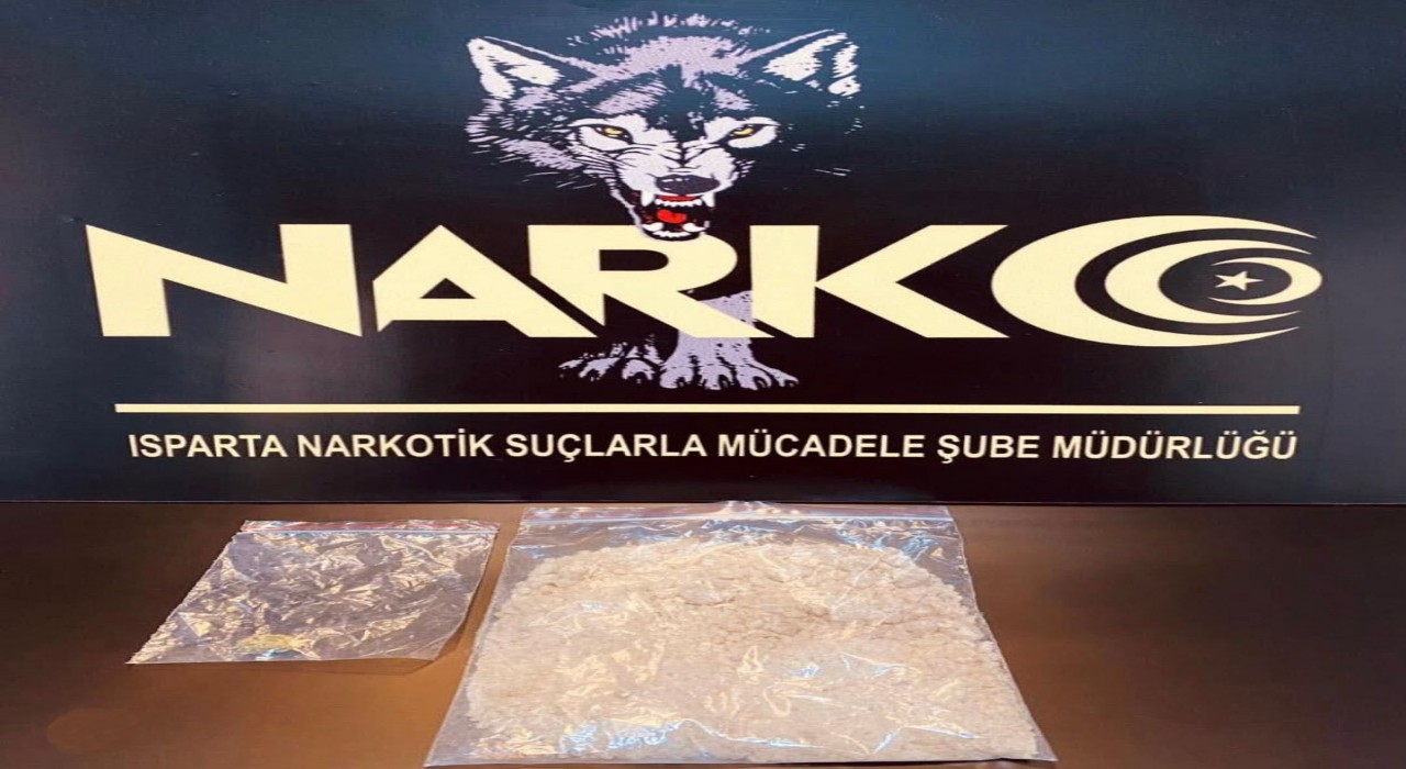 Ispartada uyuşturucu operasyonu: 2 bin 700 ecstasy haplık MDMA ele geçirildi