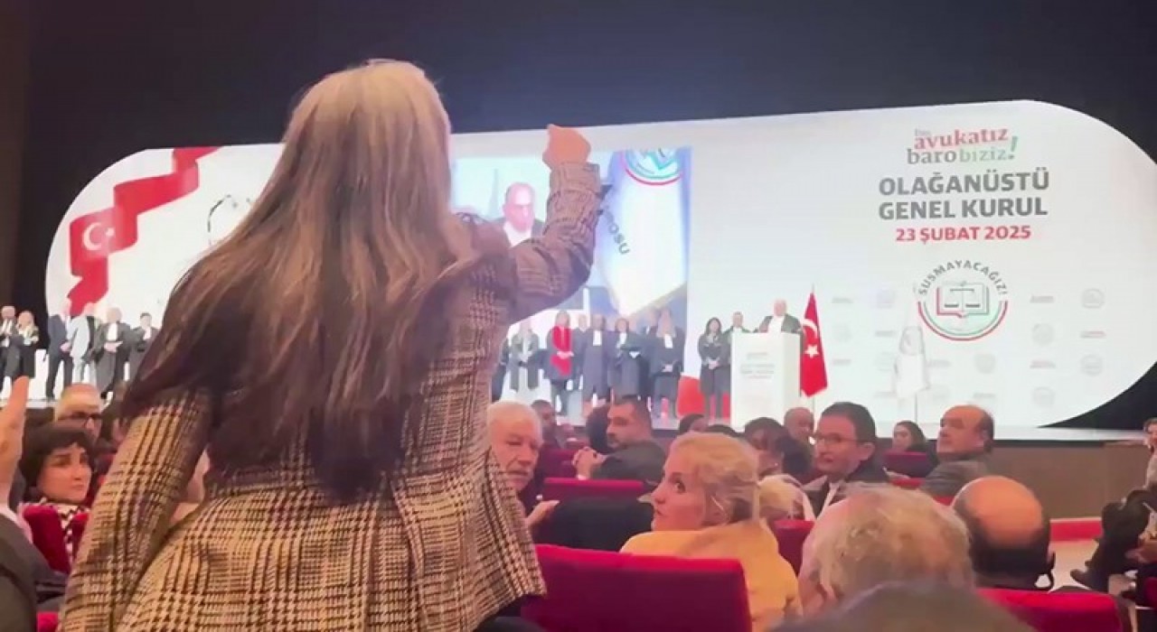 İstanbul 1 Nolu Barosunun kurul toplantısı karıştı: Emperyalizmin temsilcileri mi bize insan haklarını öğretecek