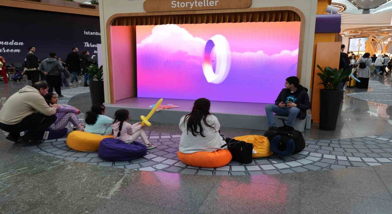 İstanbul Havalimanındaki ‘Ramazan Köyüne yoğun ilgi
