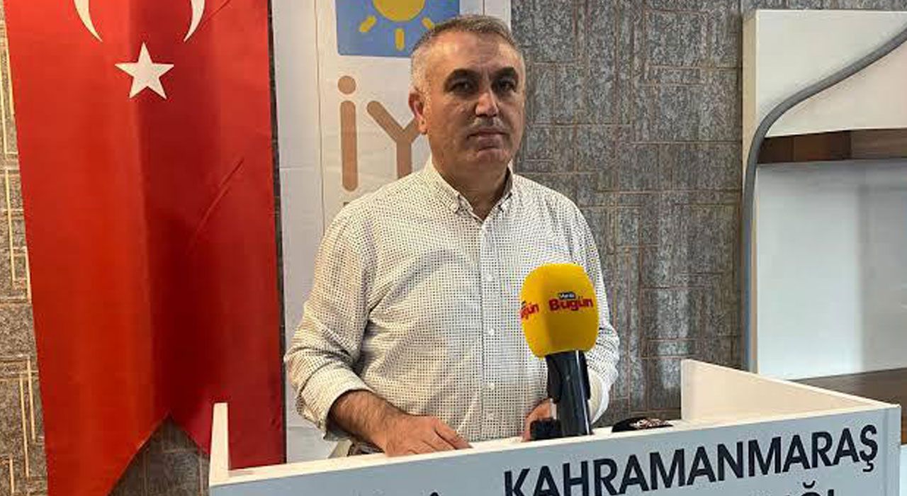 İYİ Parti Kahramanmaraş İl Başkanı Tekerek: "Depremzedeler Sahipsiz Değildir!"