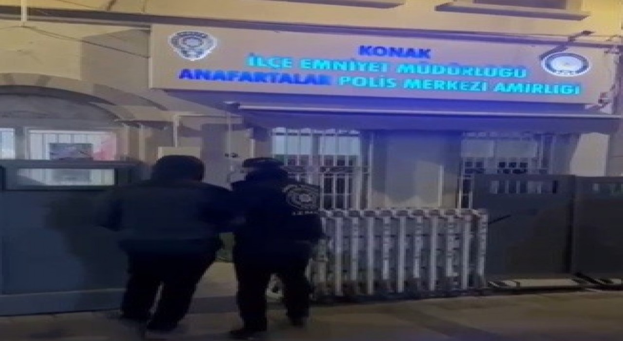 İzmirde haklarında kesinleşmiş hapis cezası bulunan 2 şahıs yakalandı