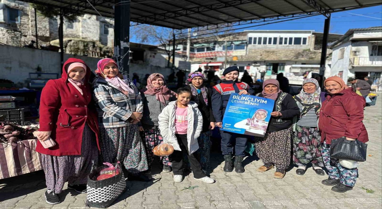 Jandarma ekiplerinden vatandaşlara çevre bilinci eğitimi