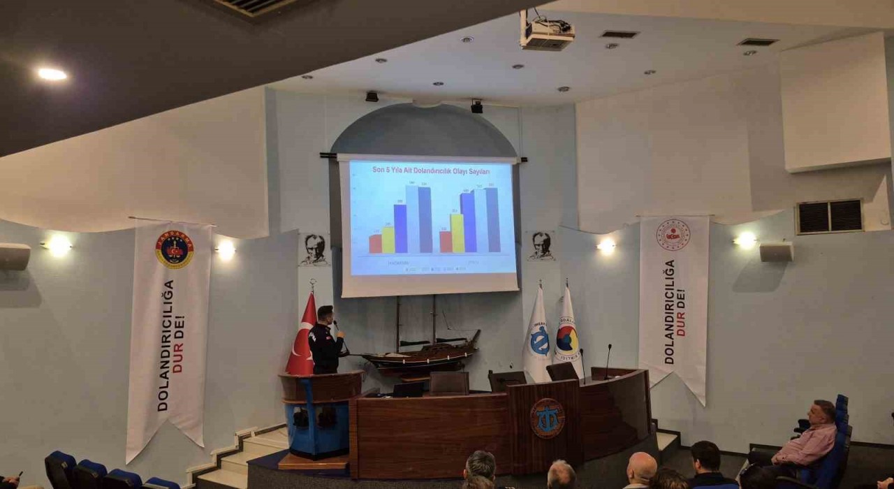 Jandarmadan dolandırıcılığa karşı seminer