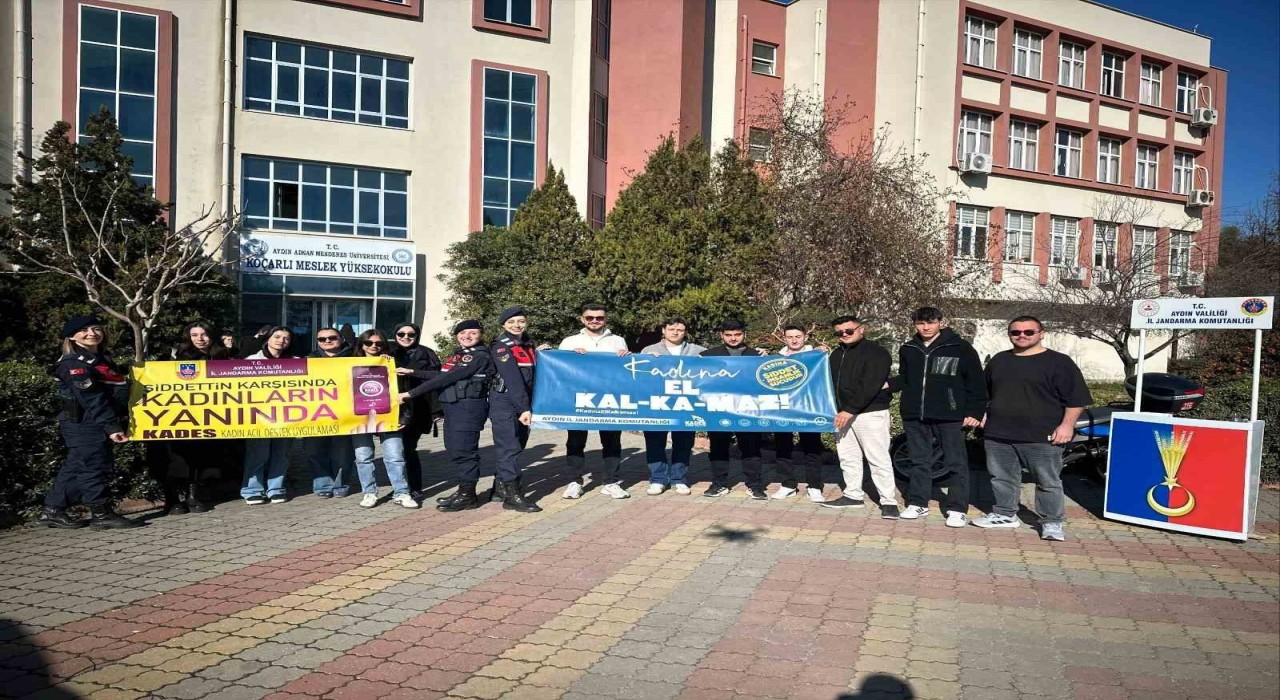 Jandarmadan Koçarlıda bilgilendirme