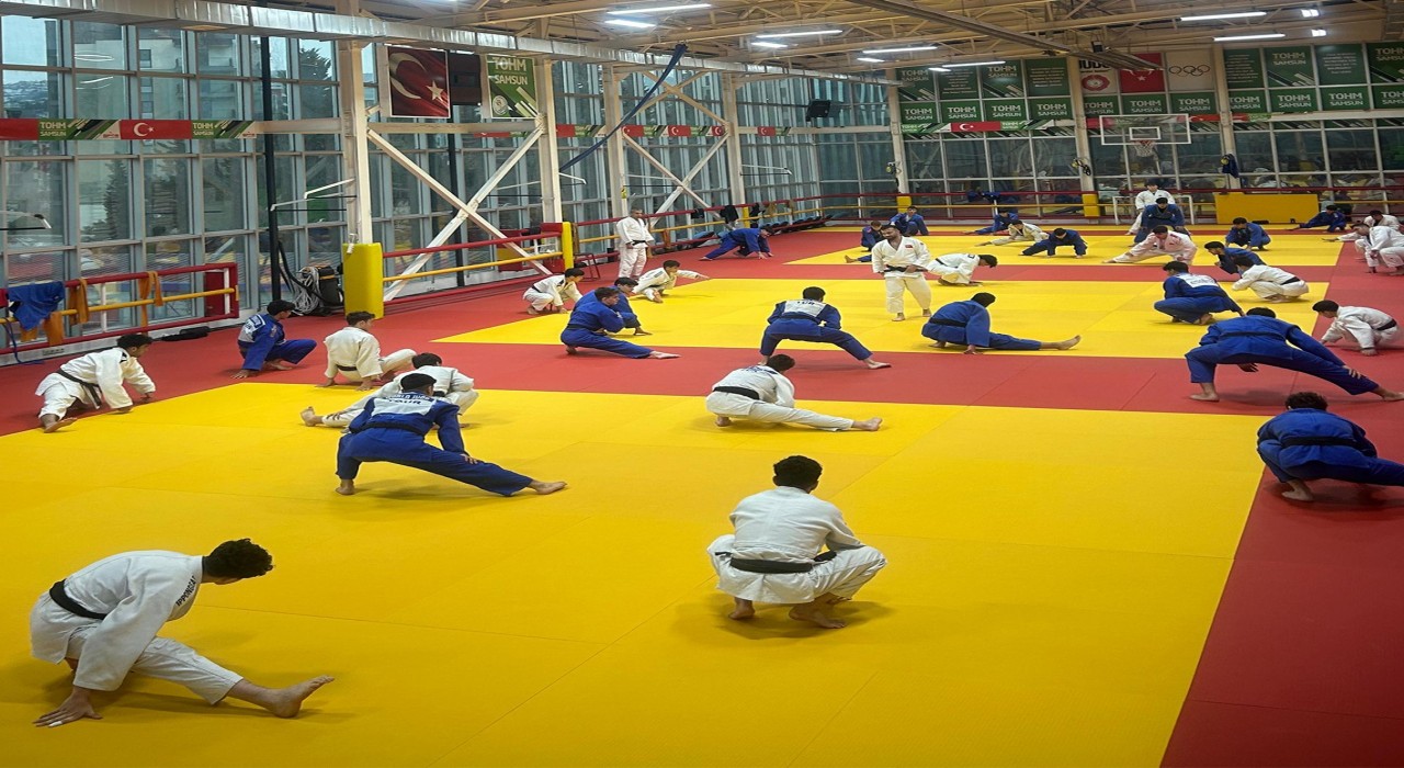 Judo Ümit Milli Takımı Samsunda Avrupa Kupasına hazırlanıyor
