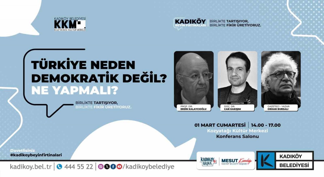 Kadıköy Beyin Fırtınaları paneli başlıyor