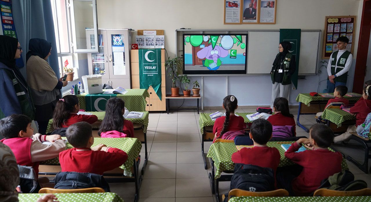 Kahramanmaraş’ta Çocuklara Bağımlılıkla Mücadele Eğitimi