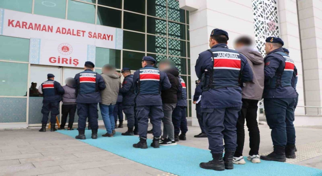 Karamanda hapis cezası bulunan 4 kişi yakalandı