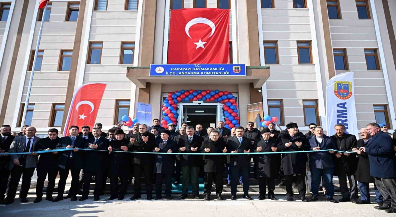 Karayazı’da Yeni Jandarma Komutanlığı Hizmete Girdi