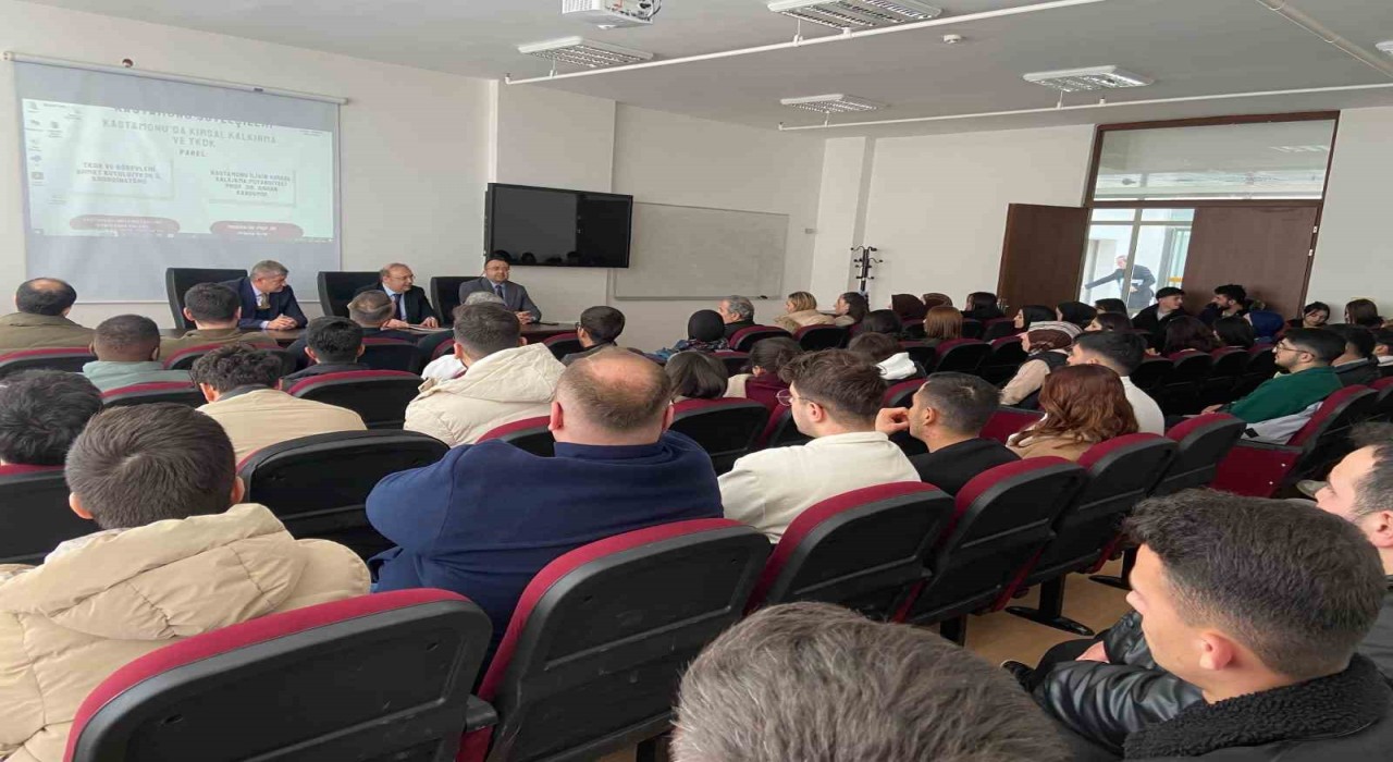 Kastamonu Üniversitesinde Kastamonu söyleşileri başladı