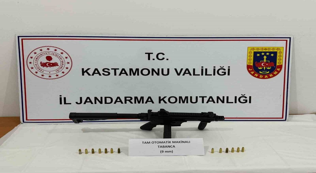 Kastamonuda ruhsatsız silah operasyonları: 1 tutuklama