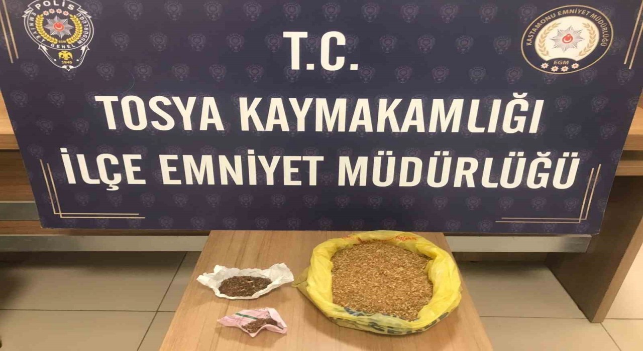 Kastamonuda uyuşturucu maddeyle yakalanan 3 şahıs gözaltına alındı