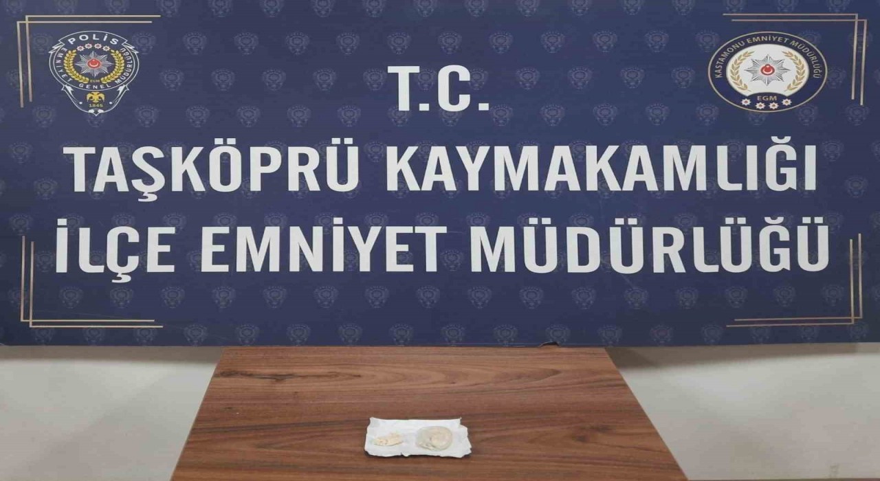 Kastamonuda uyuşturucu operasyonu: 1 tutuklama