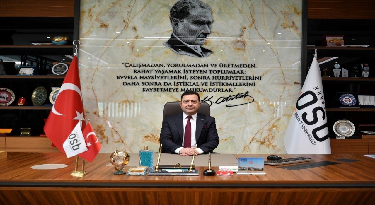 Kayseri OSB Başkanı Yalçın: Kayserinin ocak ayı ihracatı 310 milyon dolar oldu