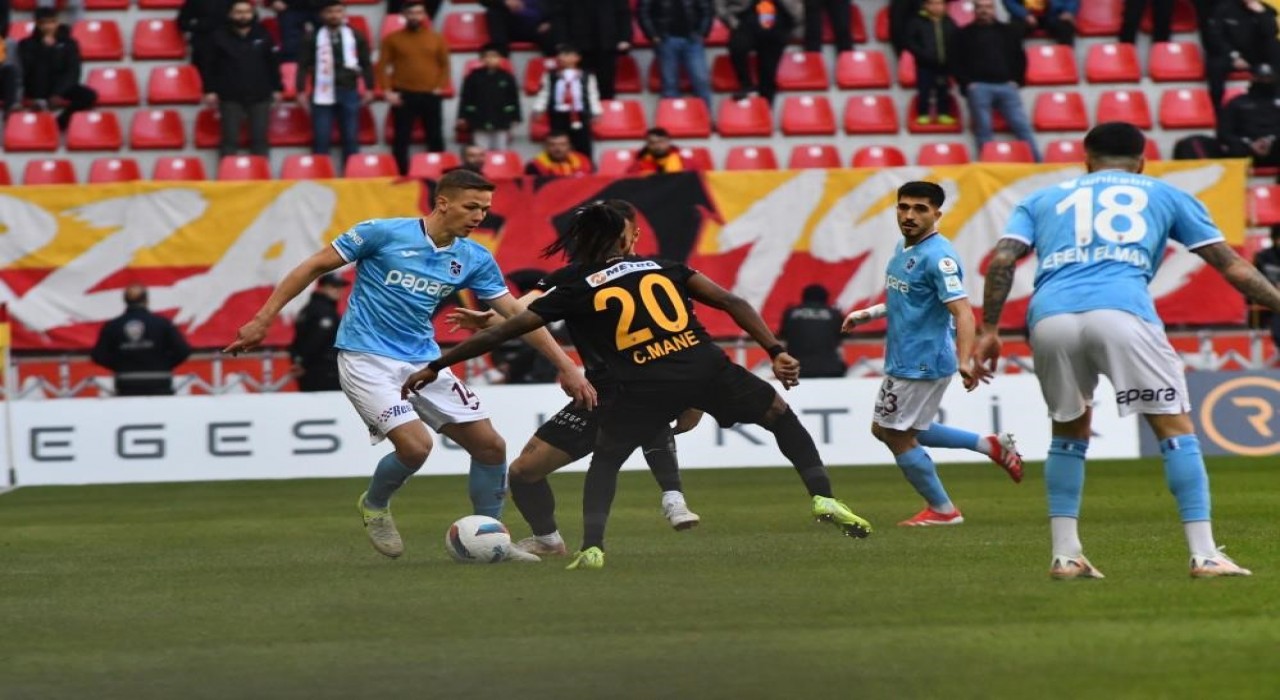Kayserispor evinde Trabzonsporu 10 maçtır yenemiyor