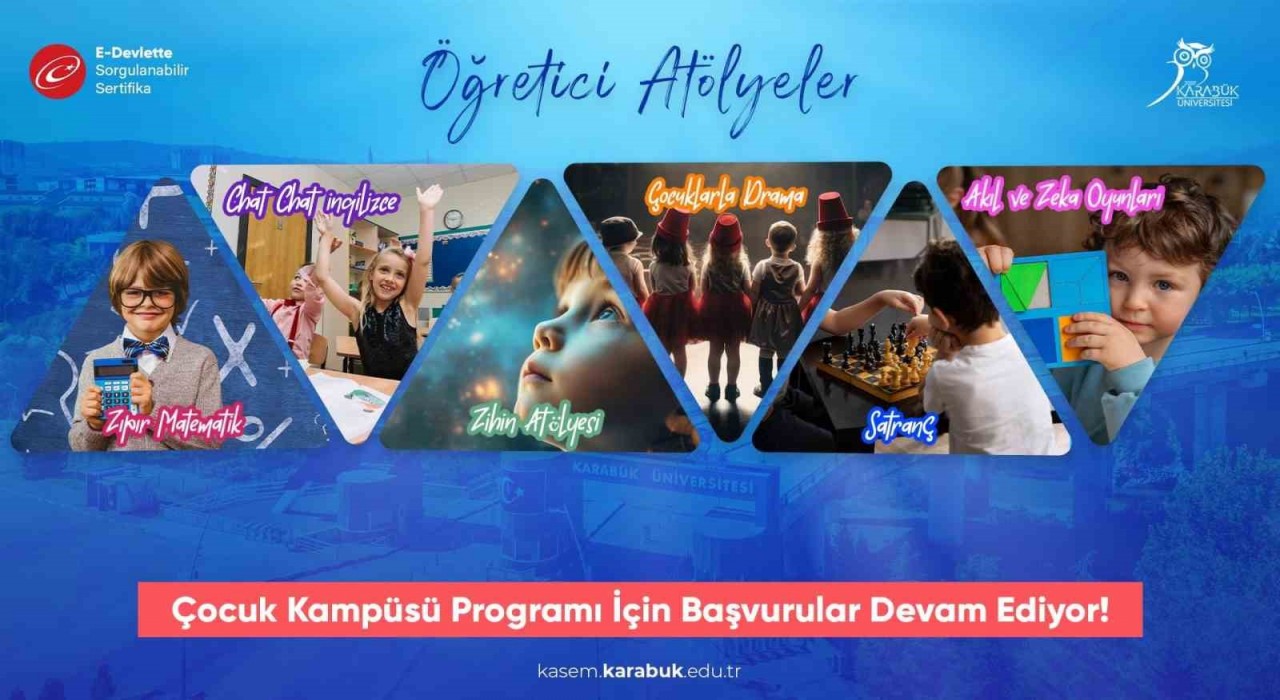 KBÜden çocuklara özel eğitim hamlesi