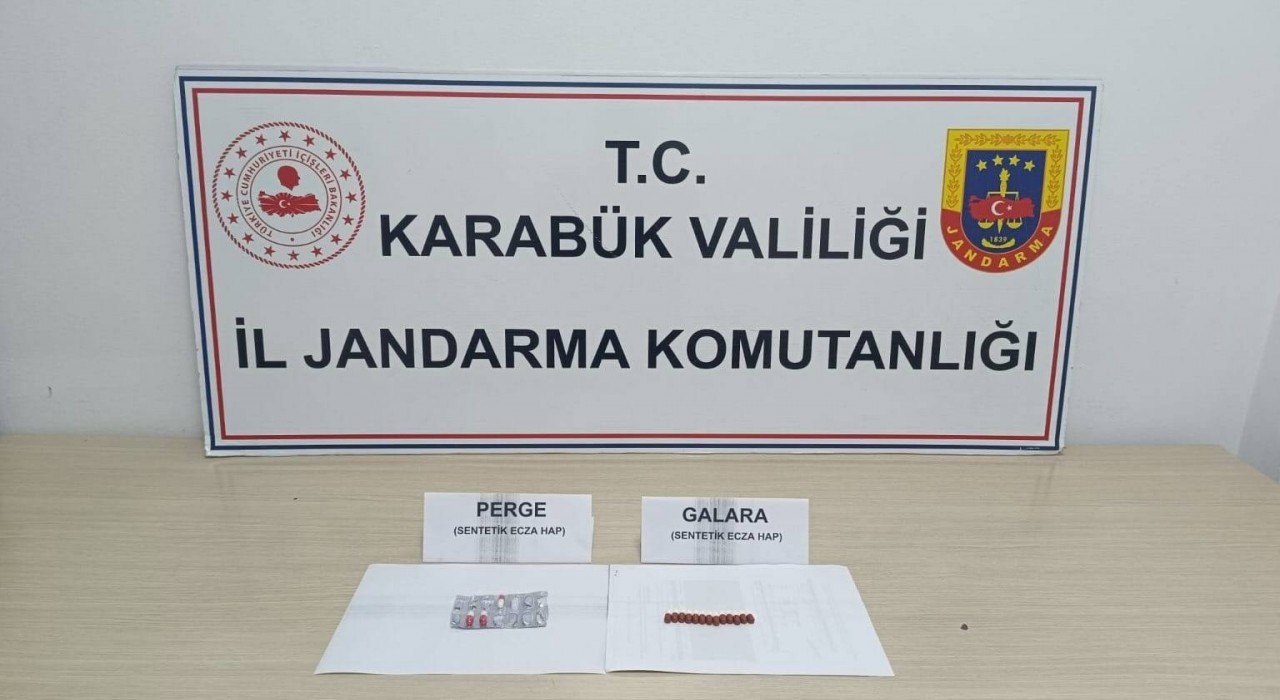 Kesinleşmiş hapis cezası bulunan şahıs uyuşturucu hapla yakalandı