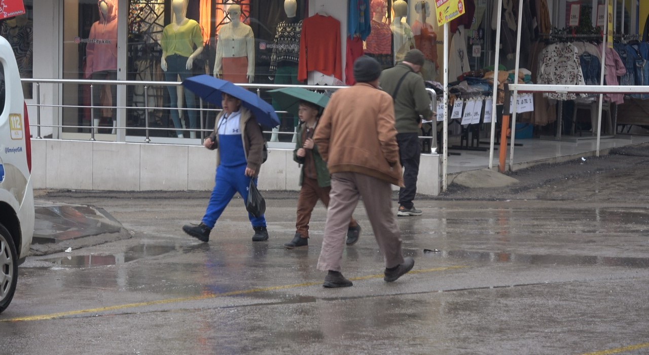 Kiliste sağanak yağış