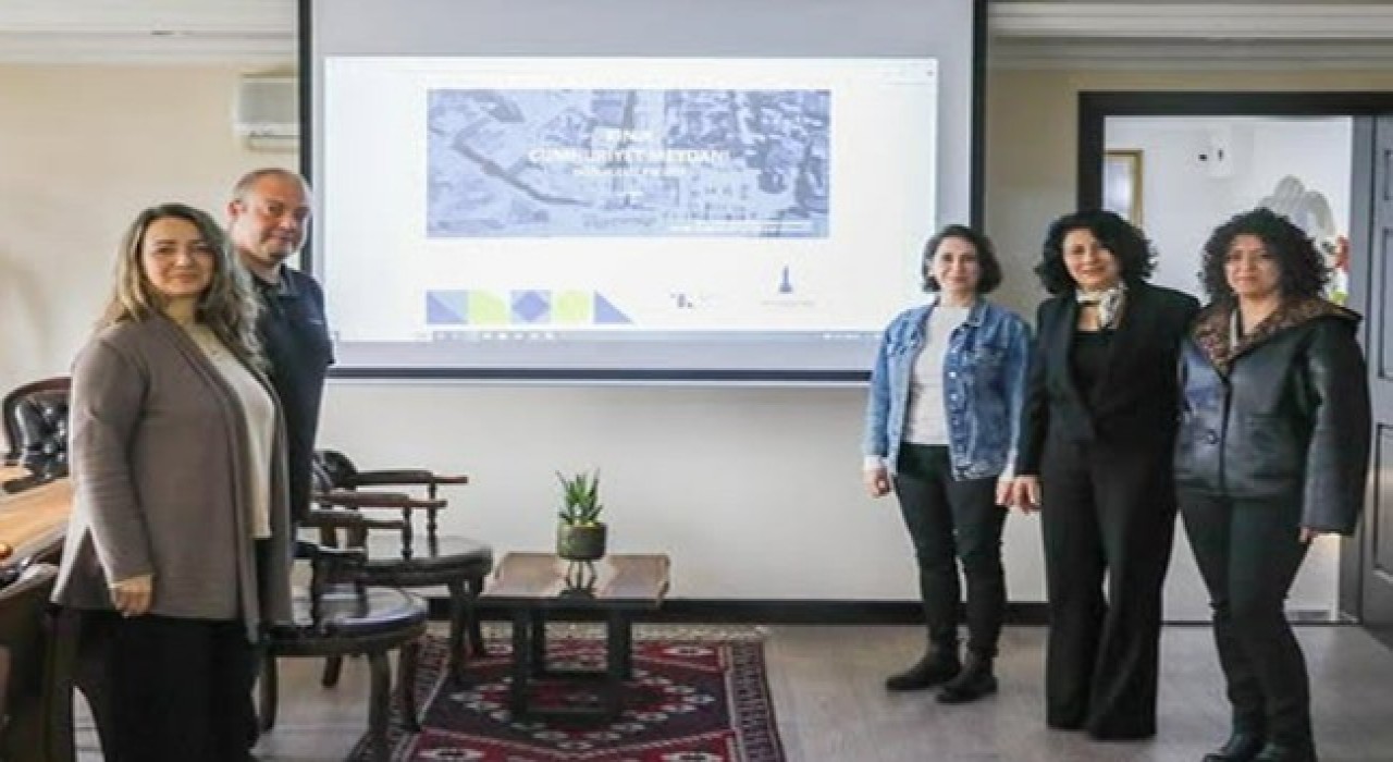 Kınıka yeni meydan projesinin çalışmaları başladı