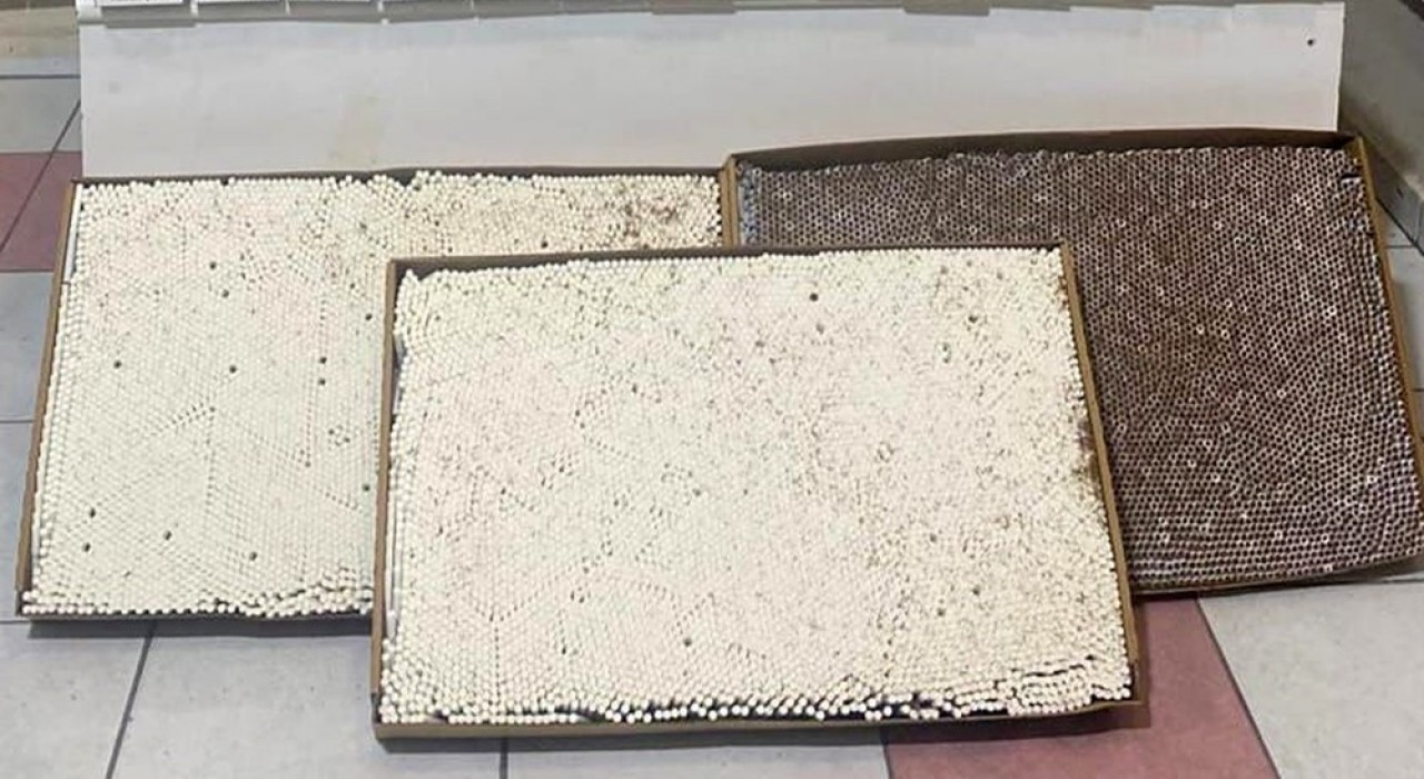 Kırıkkalede 46 bin 700 kaçak makaron ele geçirildi
