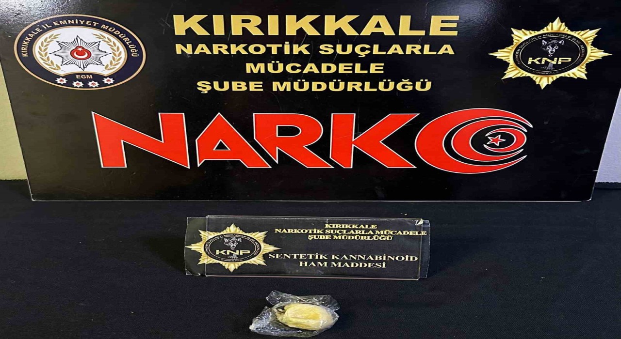 Kırıkkalede uyuşturucu operasyonunda 2 tutuklama
