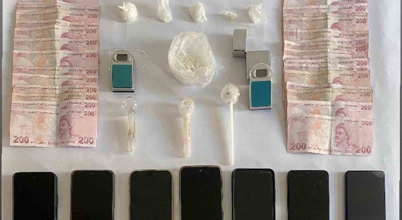 Kırıkkalede uyuşturucu ticareti şüphesiyle 6 şahıs gözaltına alındı