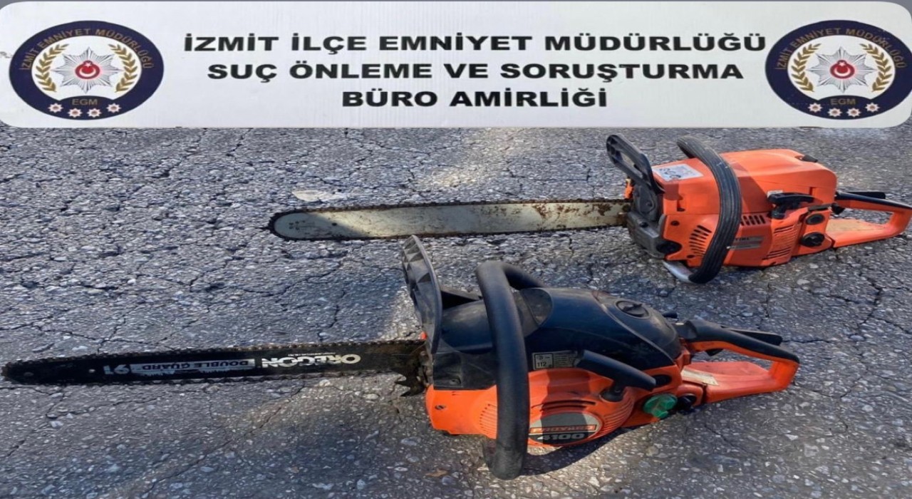 Kocaelide evden hırsızlık yapan şahıslar yakalandı