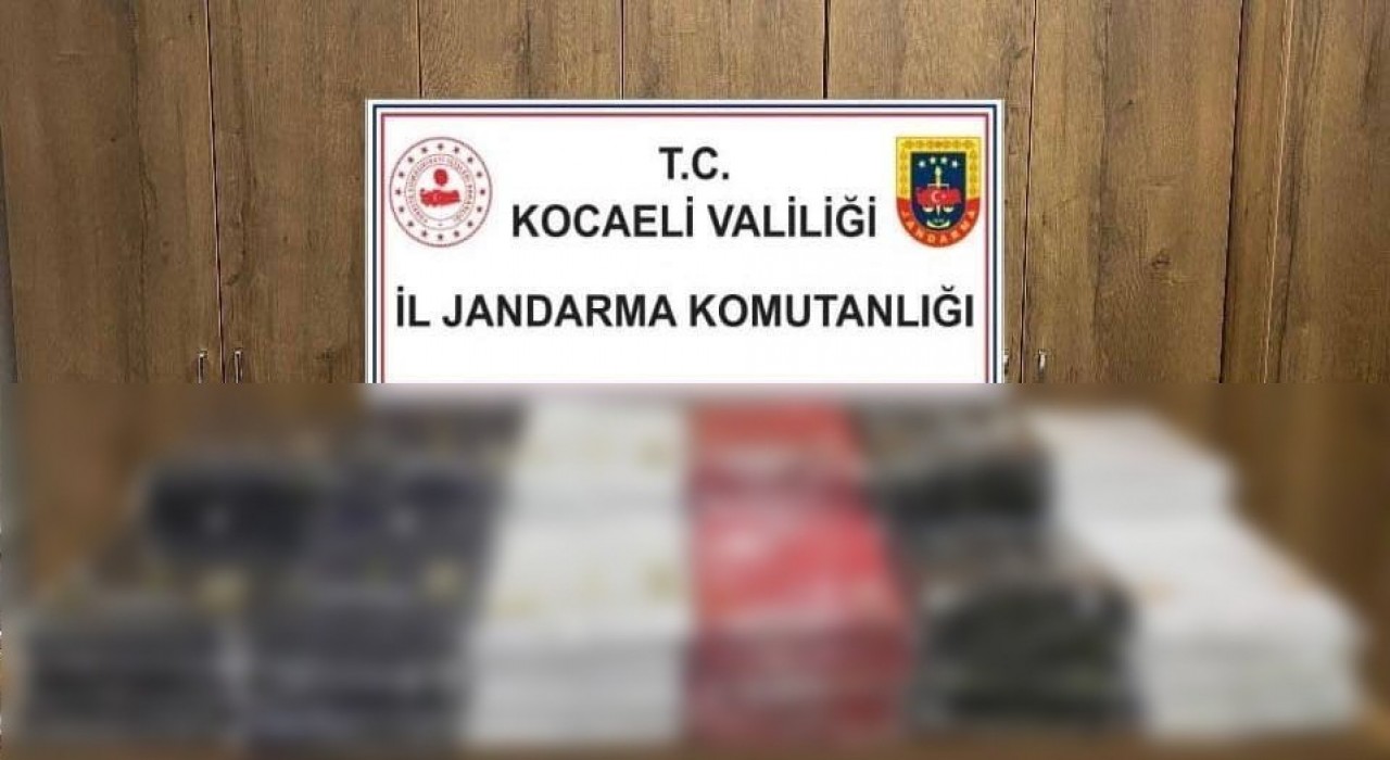Kocaelide sahte kıyafet operasyonu