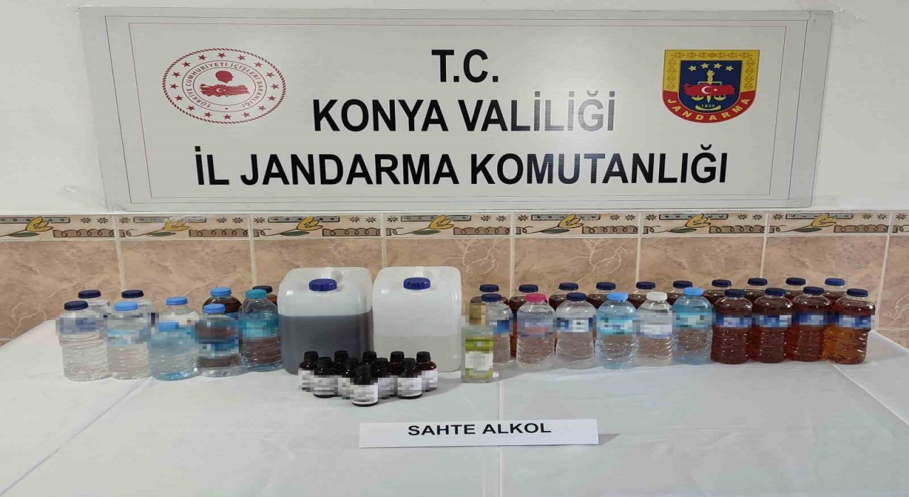 Konyada jandarmadan kaçakçılara operasyon
