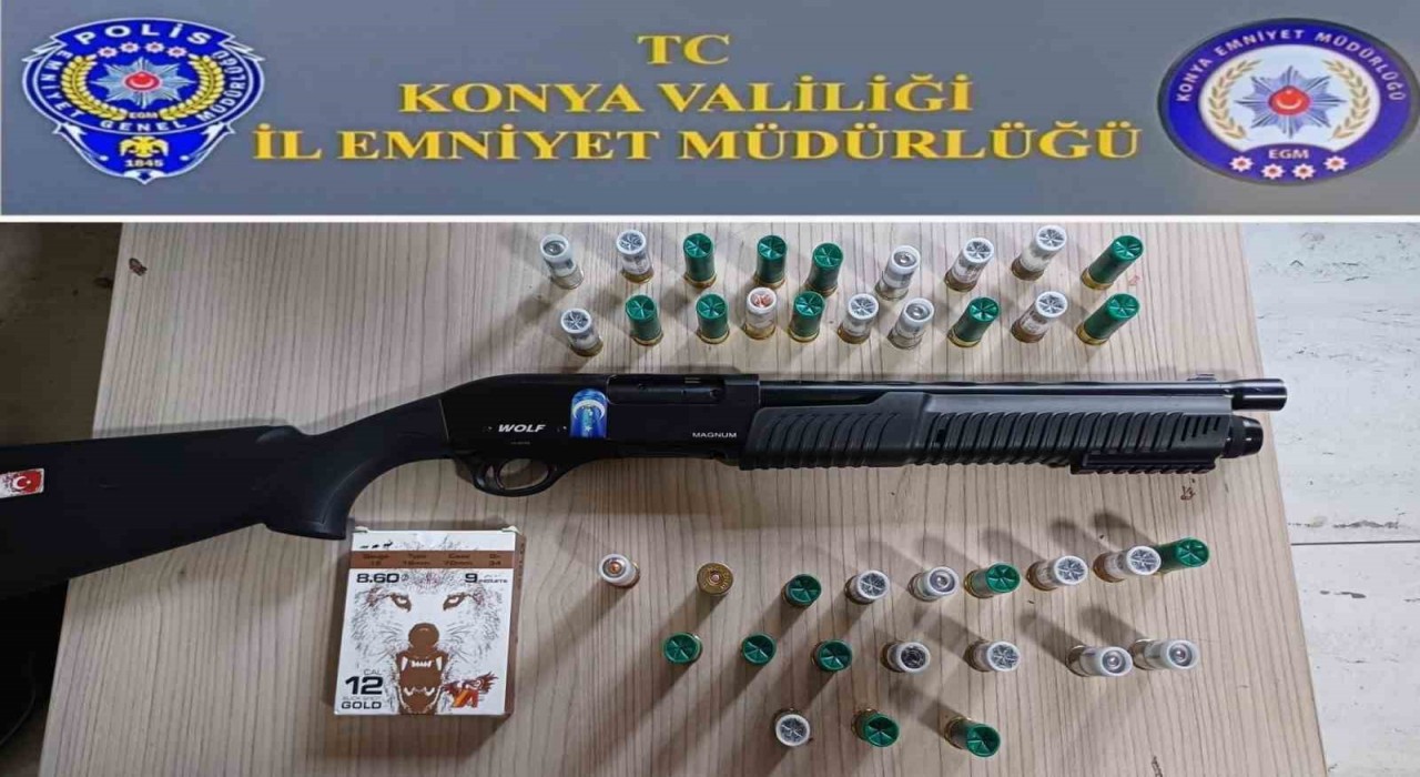Konyada polis ekiplerinin suç ve suçluyla mücadelesi sürüyor