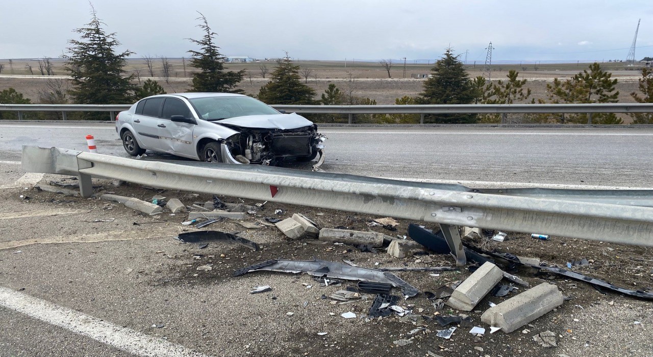 Konyada trafik kazası: 1 yaralı