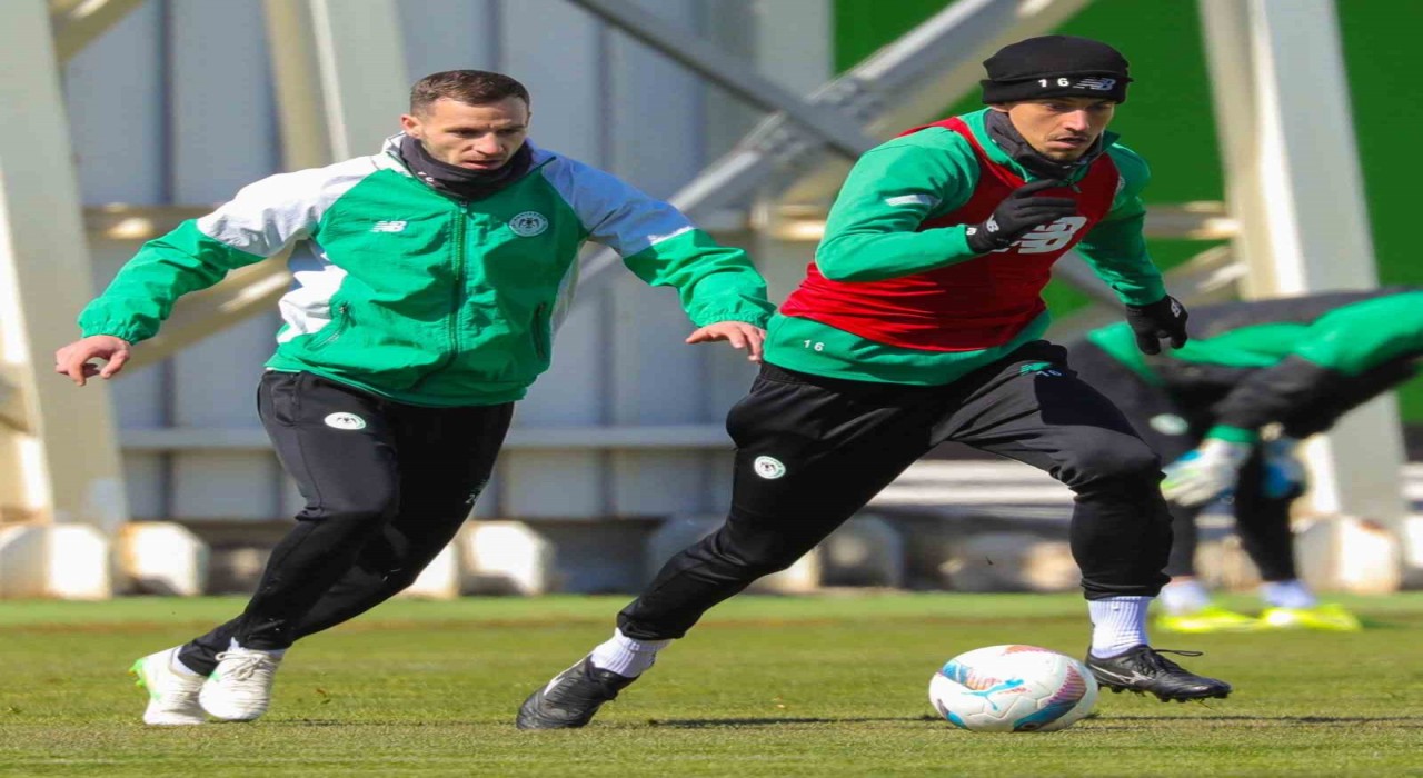 Konyasporda, Galatasaray maçı hazırlıkları başladı