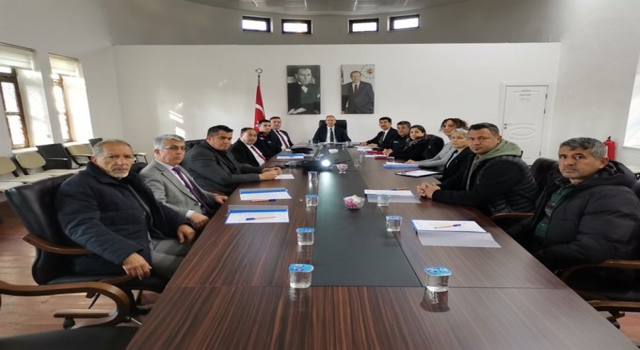 Köyceğizde okullarda alınacak tedbirler görüşüldü