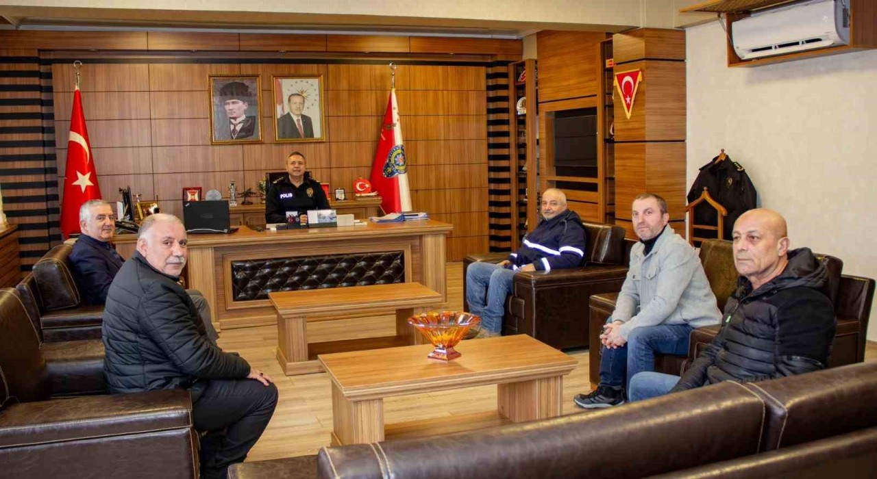 Küçük Sanayi Sitesi Yönetiminden İl Müdürü Yılmaza ziyaret