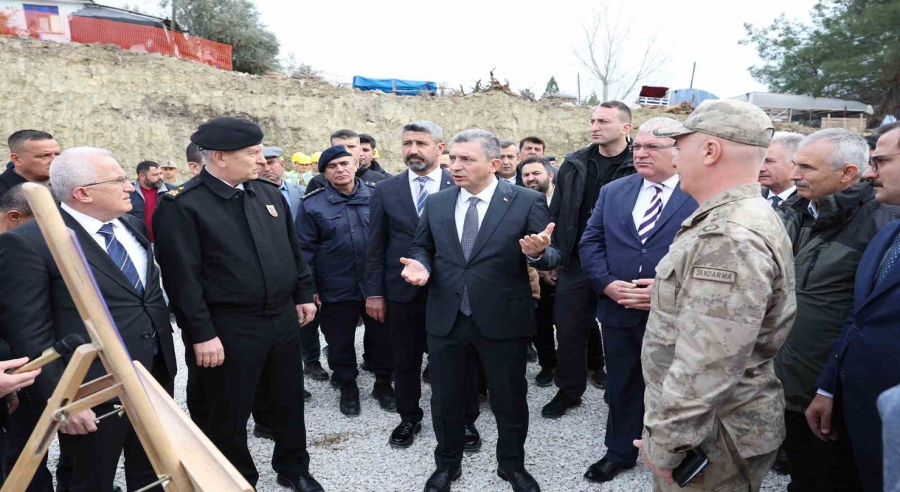 Kumlucada yeni Jandarma binasının temeli atıldı
