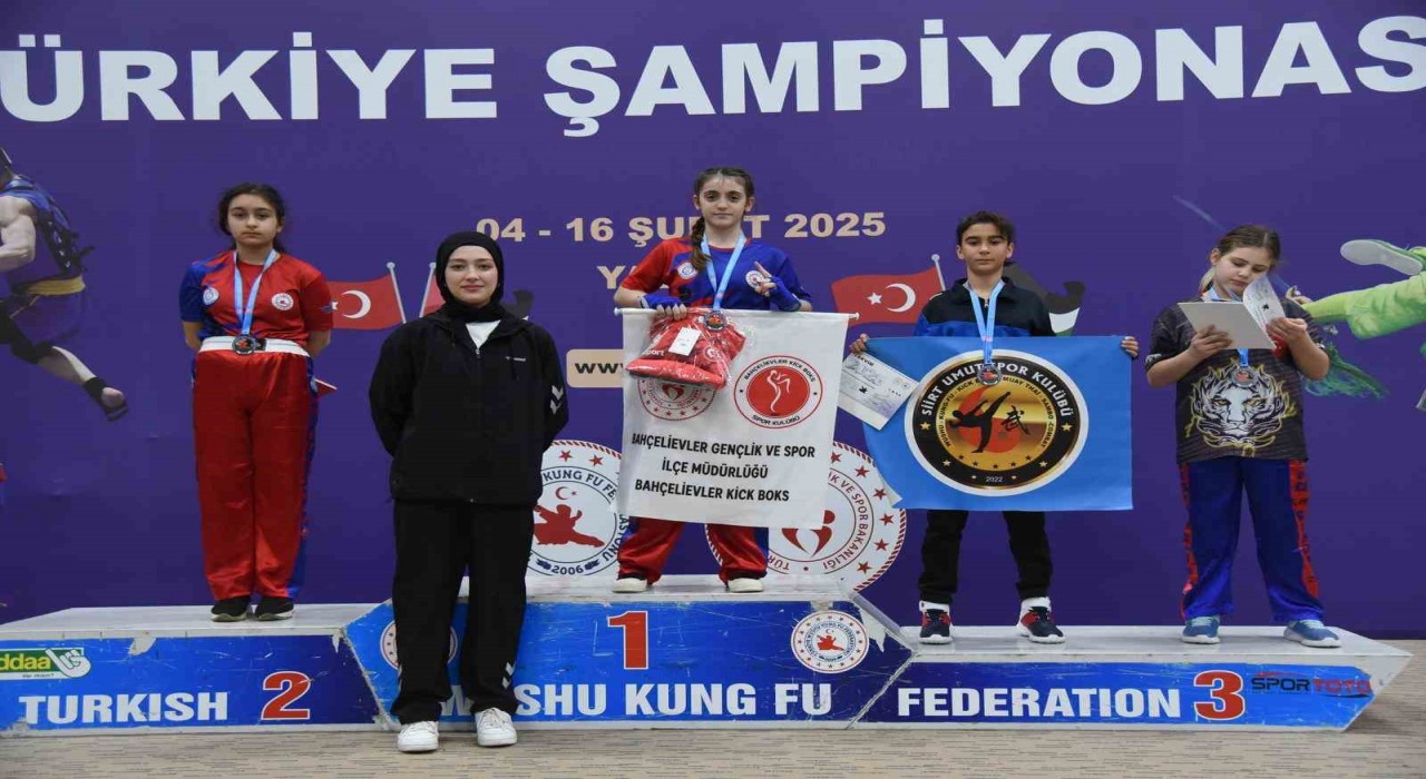 Kurtalanlı sporculardan, Türkiye şampiyonasında 11 madalya