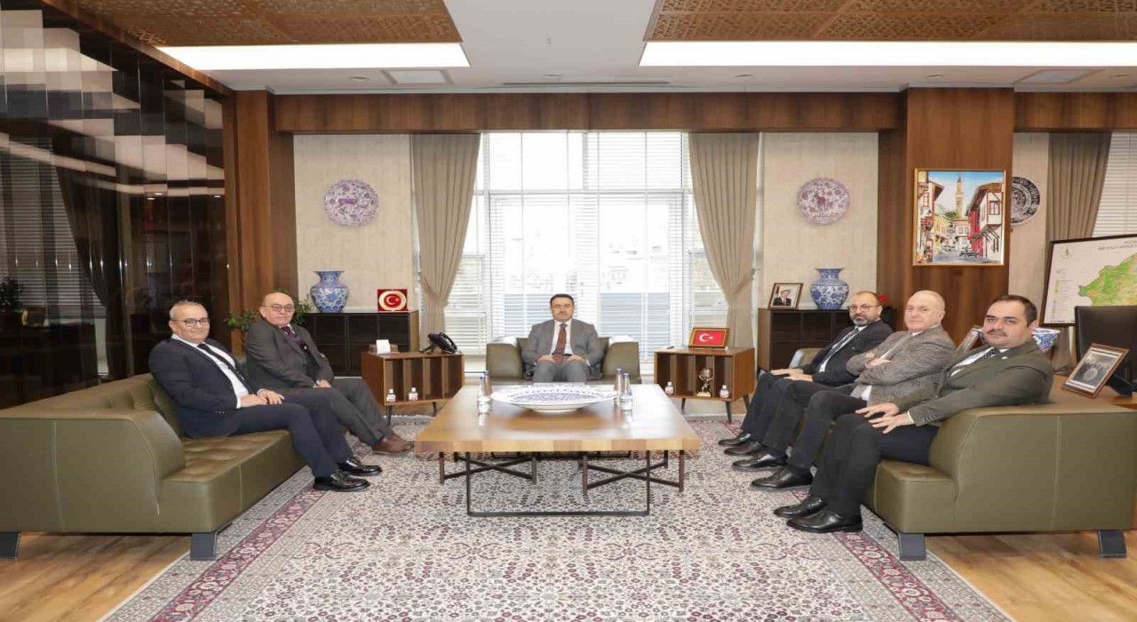 Kütahya OSB Yönetim Kurulundan Vali Musa Işına ziyaret