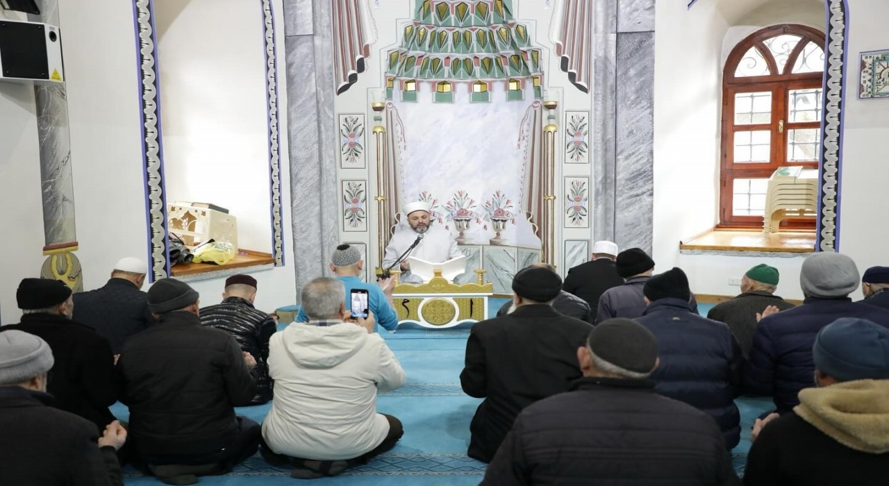 Kütahyada deprem felaketinin yıl dönümünde mevlit programı düzenlendi