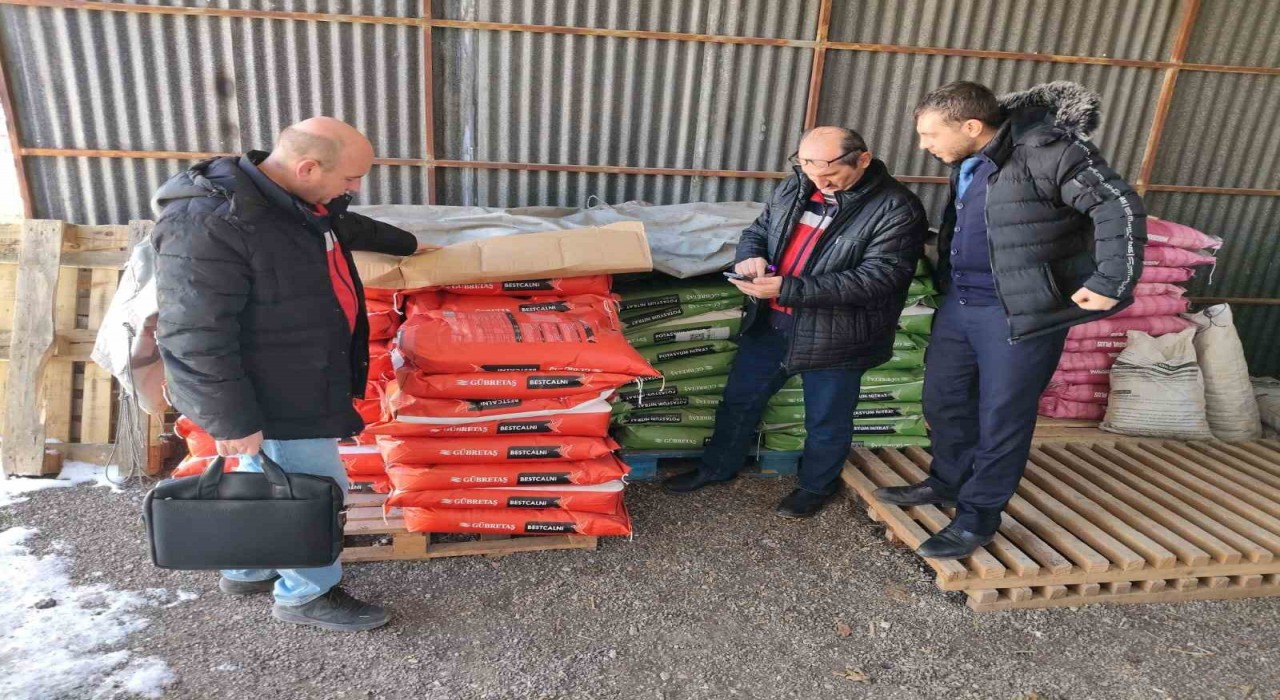 Kütahyada gübre denetimi seferberliği hızla devam ediyor