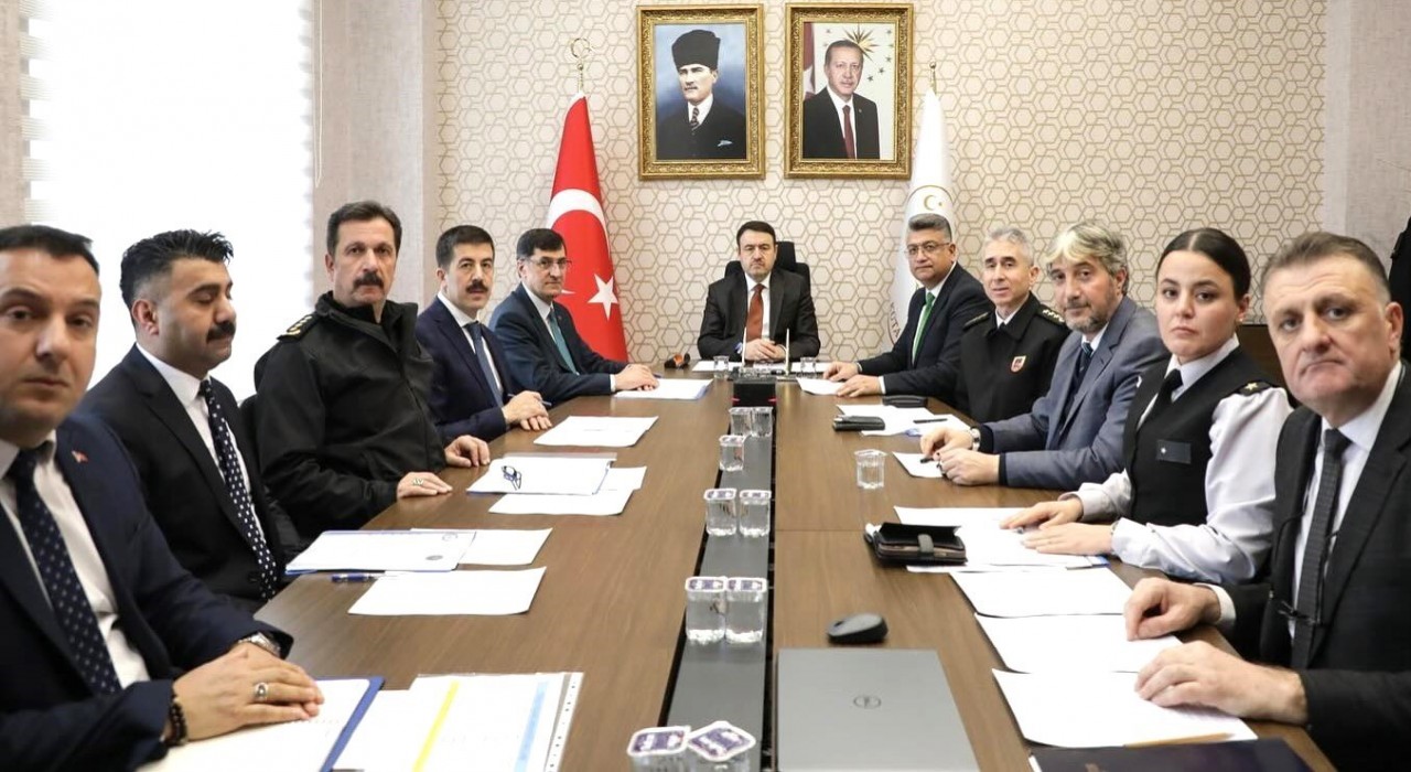 Kütahyada üniversiteler için Güvenlik Koordinasyon Toplantısı düzenlendi