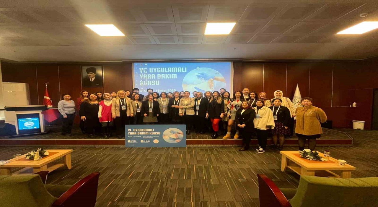 Kütahyada Uygulamalı Yara Bakım Kursu tamamlandı