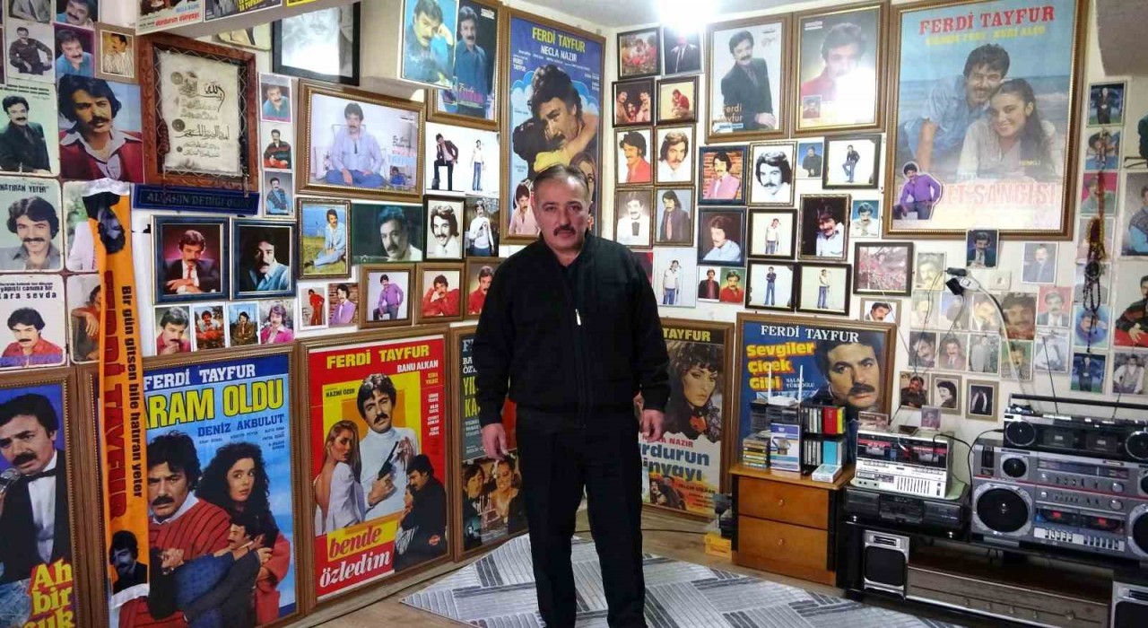 Ferdi Tayfur Sevgisiyle 40 Yıldır Koleksiyon Yapıyor