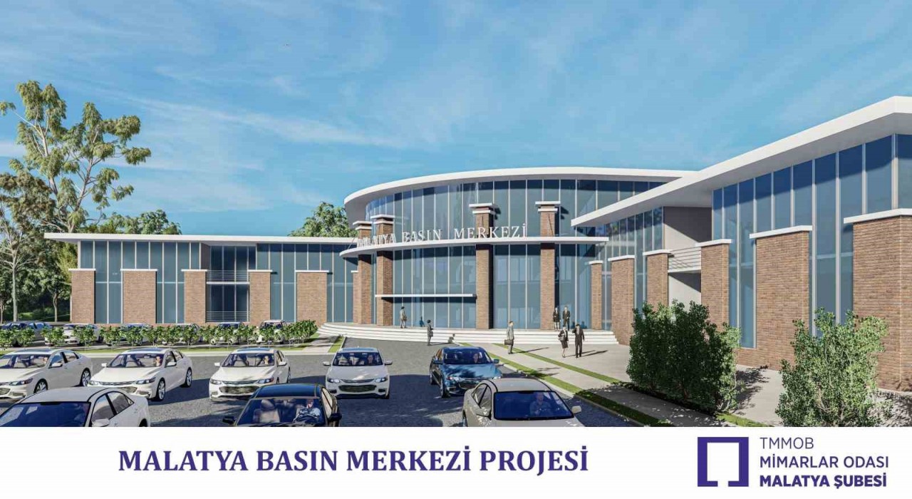 Malatya Basın Merkezi Projesi dosyası Başkan Sami Ere sunuldu