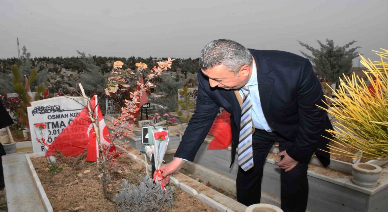 Malatyada depremde hayatını kaybedenler anılıyor