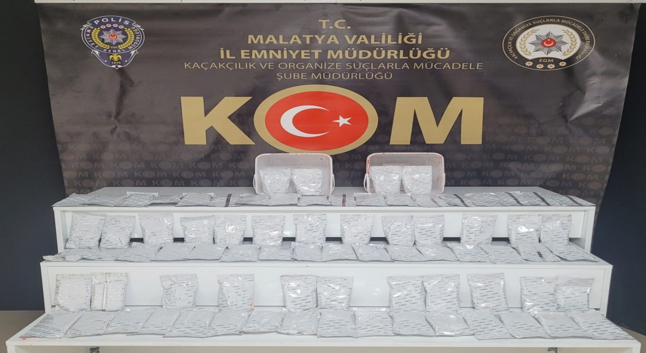 Malatyada kaçakçılık operasyonu