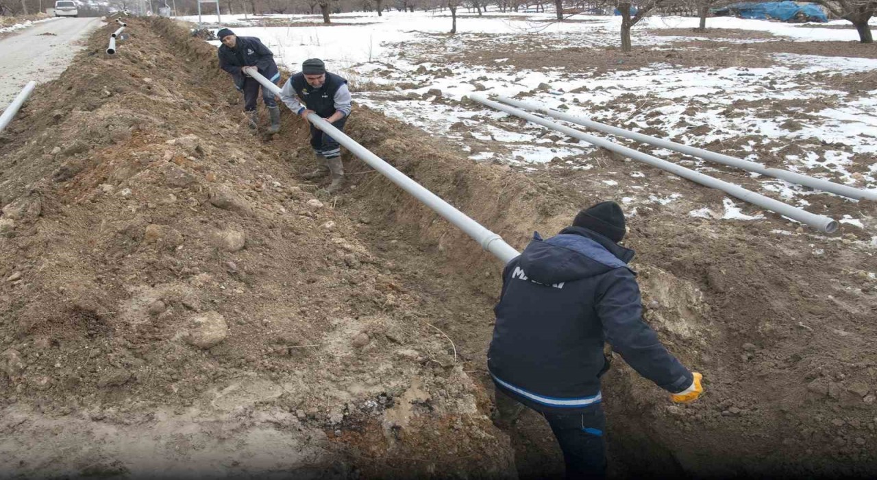 Malatyanın Kurşunlu Mahallesinde altyapı sorunları çözüme kavuştu