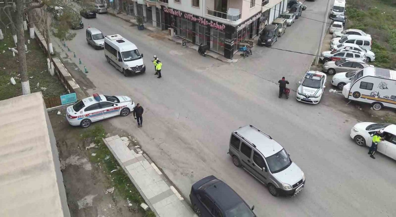 Manisada 115 araç trafikten men edildi