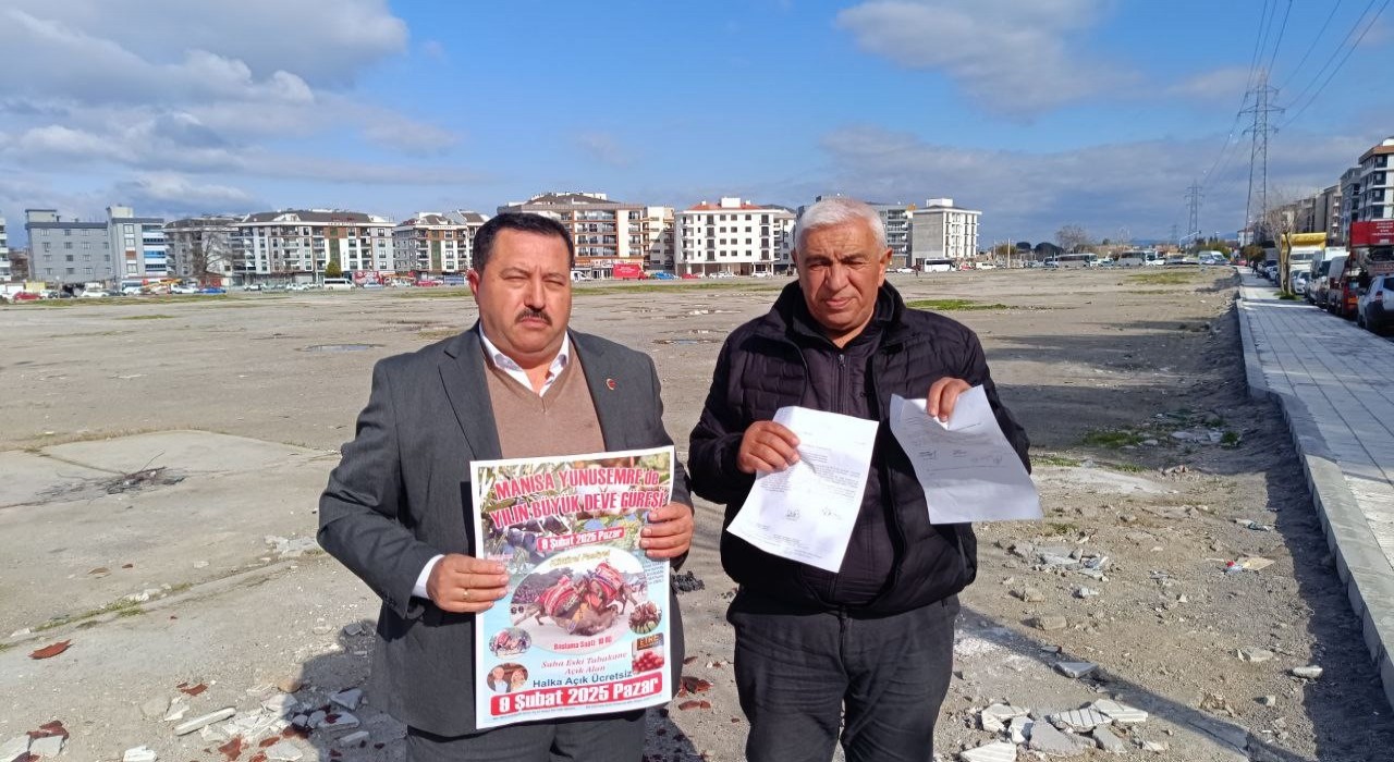 Manisada cami yararına yapılacak olan deve güreşleri ertelendi